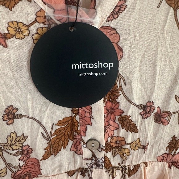 Mittoshop Pink and Orange Ruffled Tiered Sundress - Picture 5 of 12